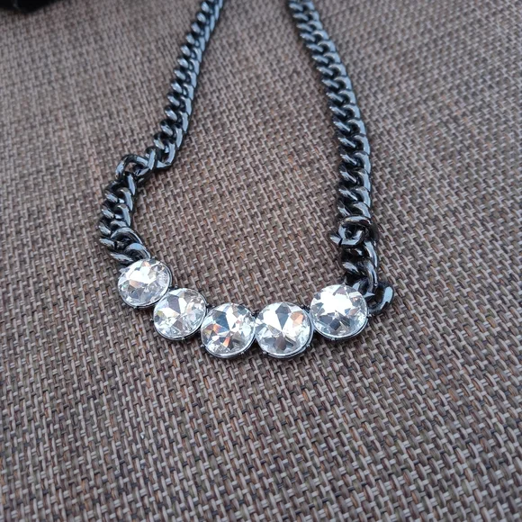 ☁ Crystal Clear 💧Necklace 💎 - Picture 4 of 5